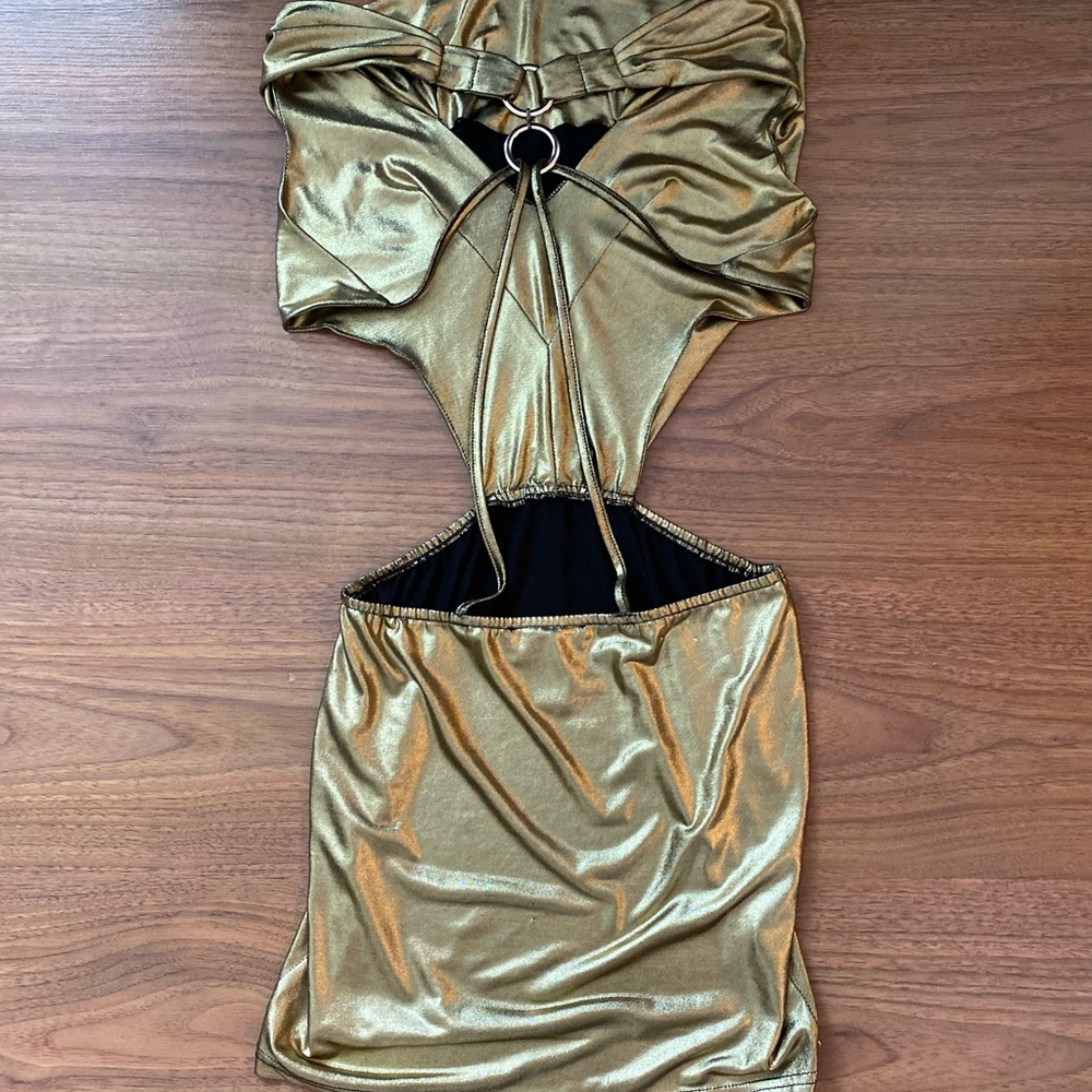 Open Back Mini Dress - Picture 2 of 3